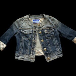 Pre-loved Burberry denim jacket